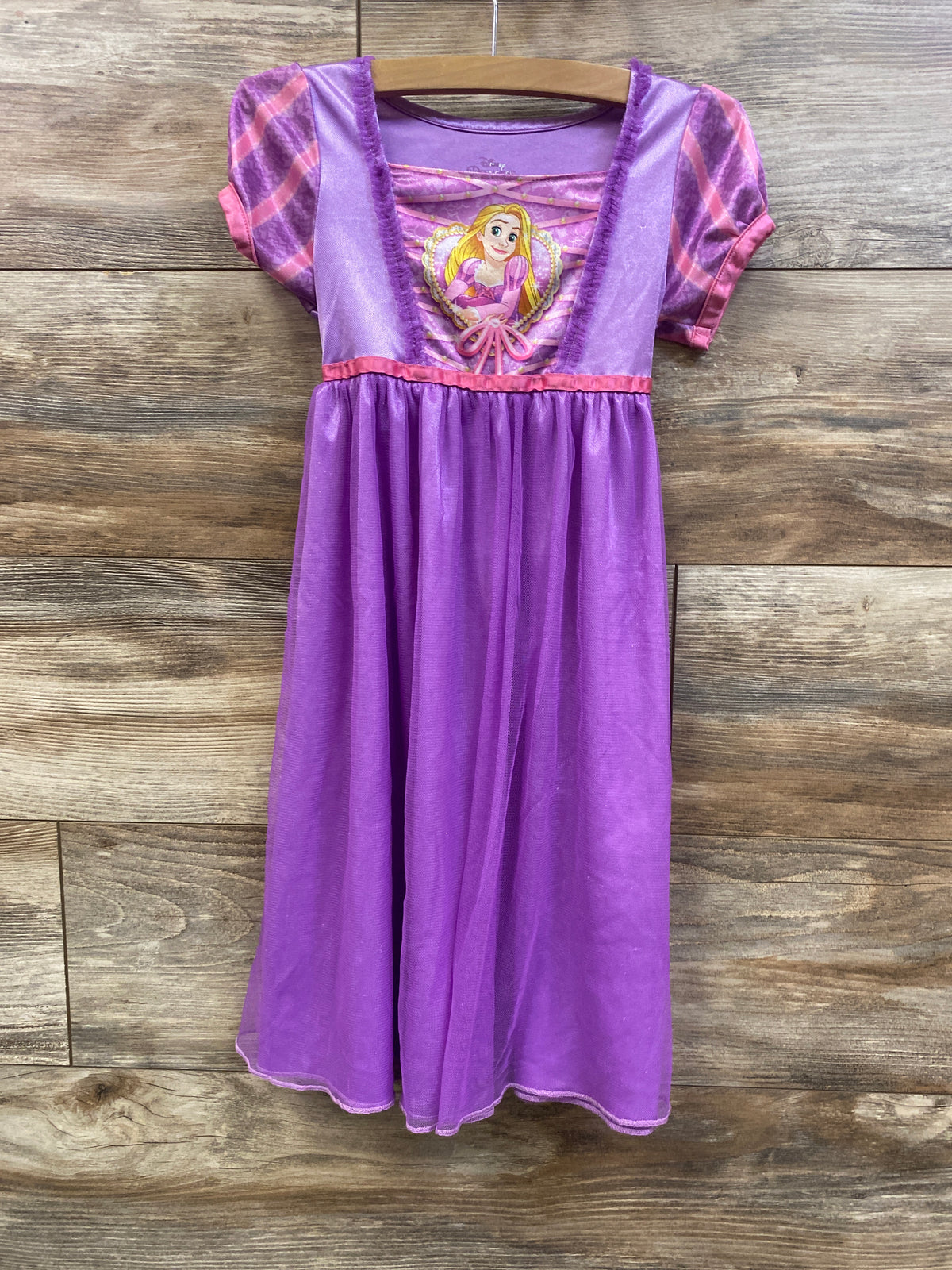Disney Princess Rapunzel Fantasy Nightgown Purple sz 4T