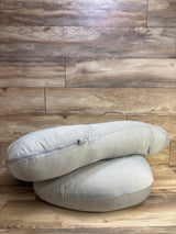 Momcozy U Shaped Pregnancy Body Pillow, Grey