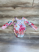 The Trendy Tike Christmas Bodysuit Pink sz 3-6m