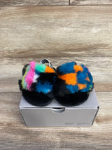 UGG Fluff Yeah Slides Black sz 0/1c