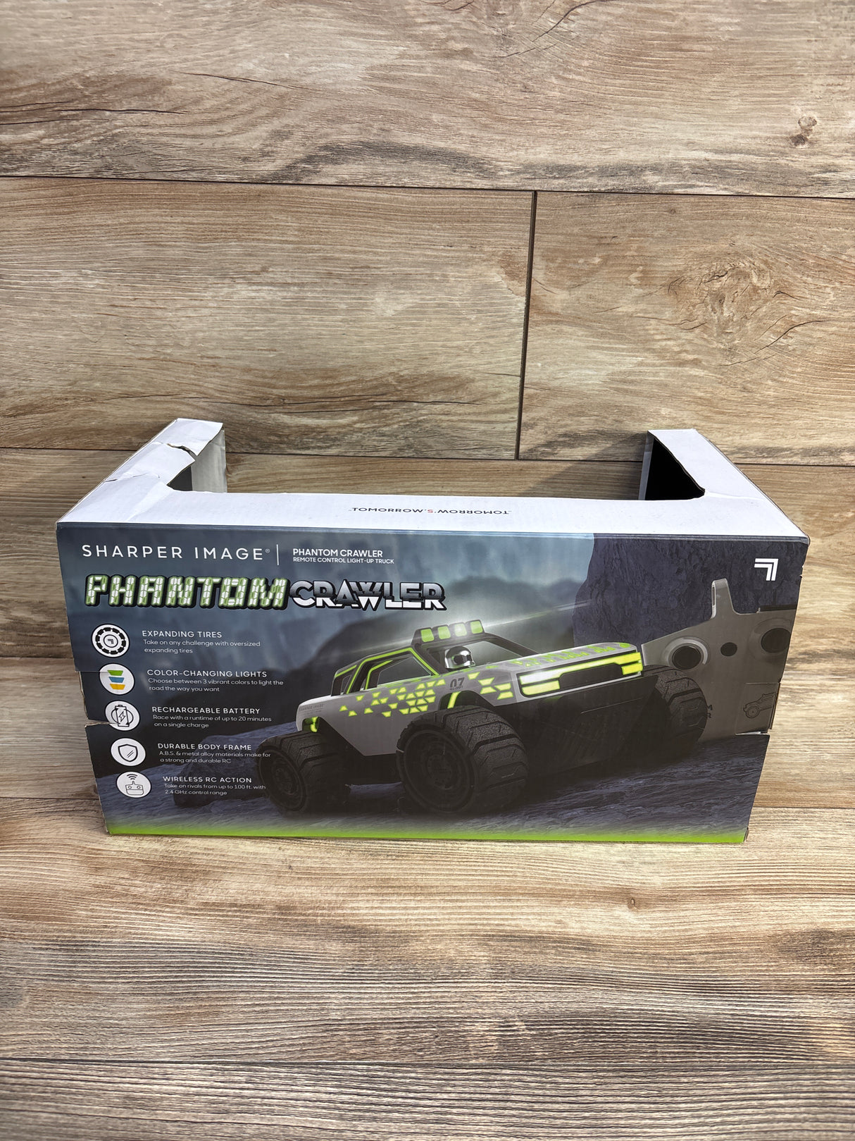NEW Sharper Image RC Phantom Crawler Light-Up Truck