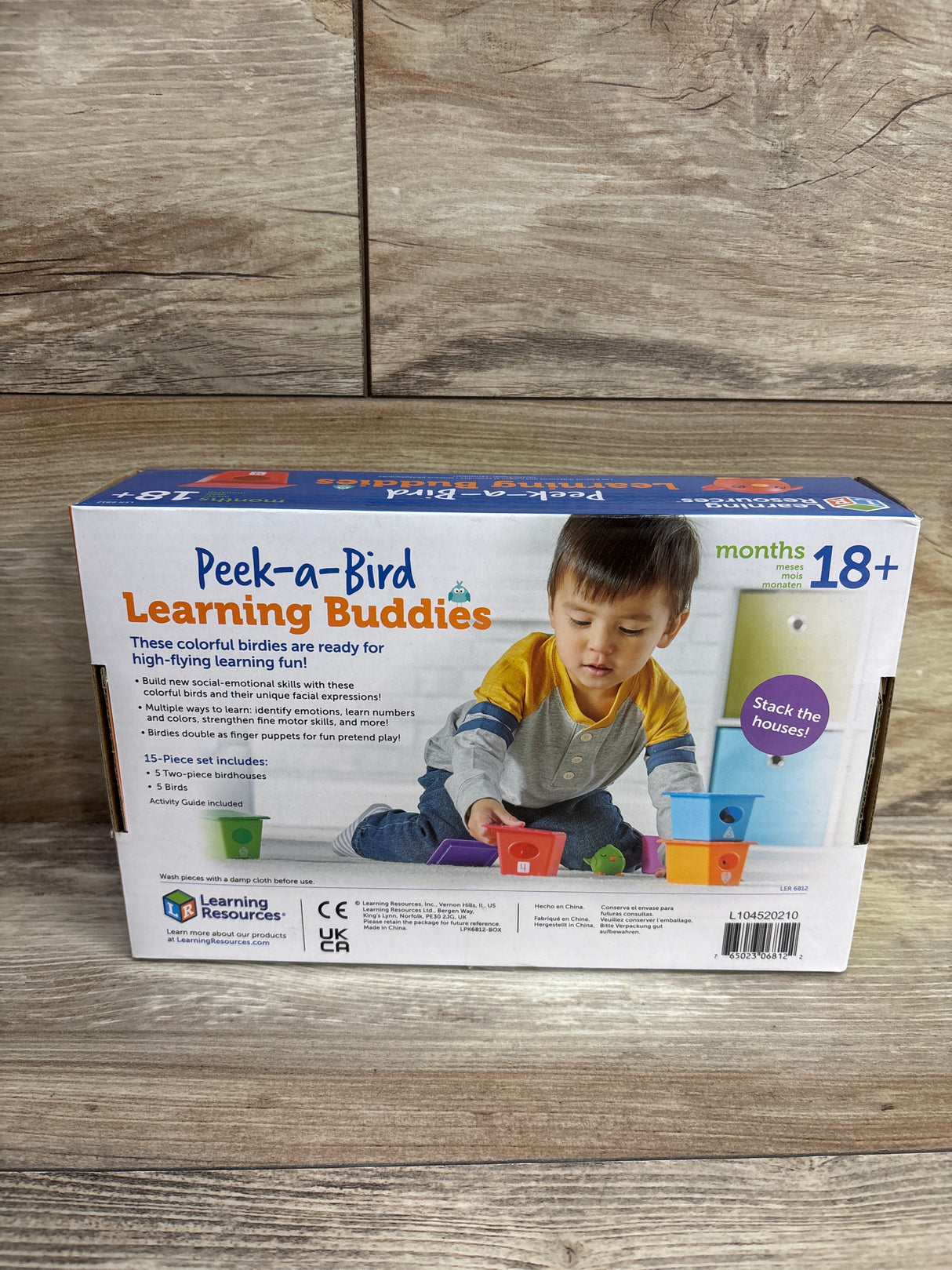 Learning Resources Peek-a-Bird Learning Buddies
