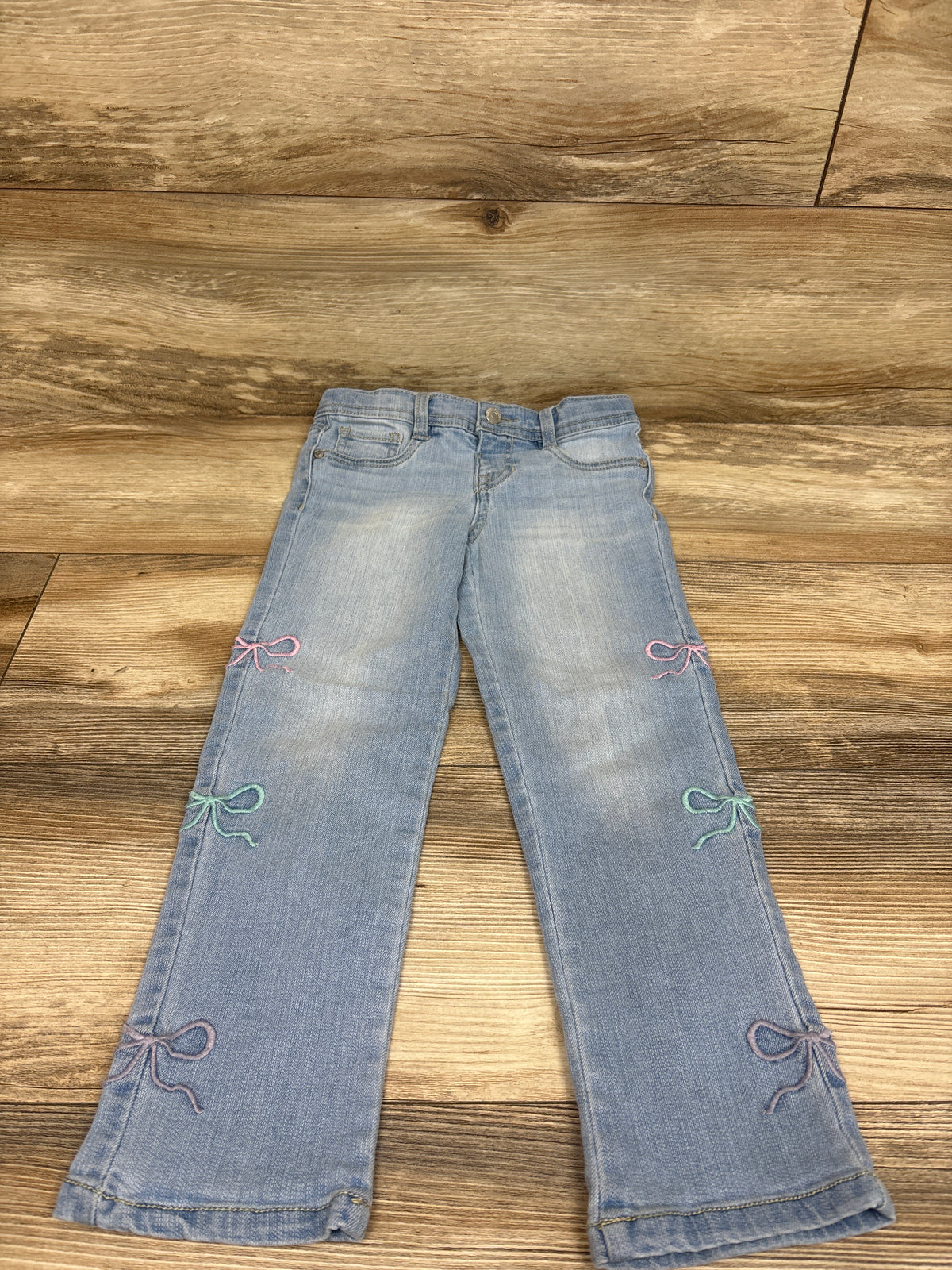 Blue Spice Embroidered Jeans Blue sz 5T