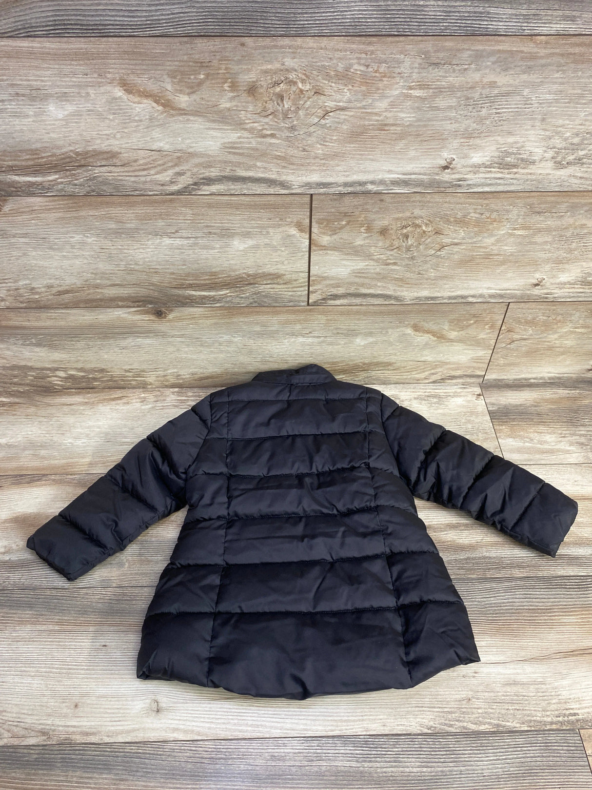 H&M Full Zip Puffer Coat Black sz 3T