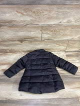 H&M Full Zip Puffer Coat Black sz 3T