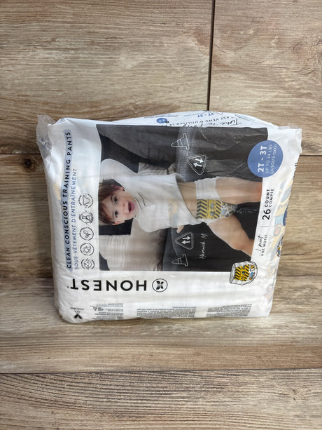 NEW Package of Honest Training Pants Construction, 26ct. Size 2T-3T - Me n Mommy To Be