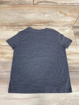 Cat & Jack Heart Maze Graphic Shirt Grey sz 4-5T