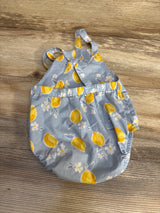 Just One You Lemon Print Romper Grey sz 18m - Me n Mommy To Be