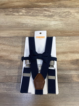 NEW Gymboree 2pc Bow Tie & Suspenders Set sz 12-24m