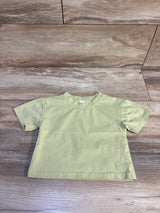Solid Shirt Lime Green sz 9-12m