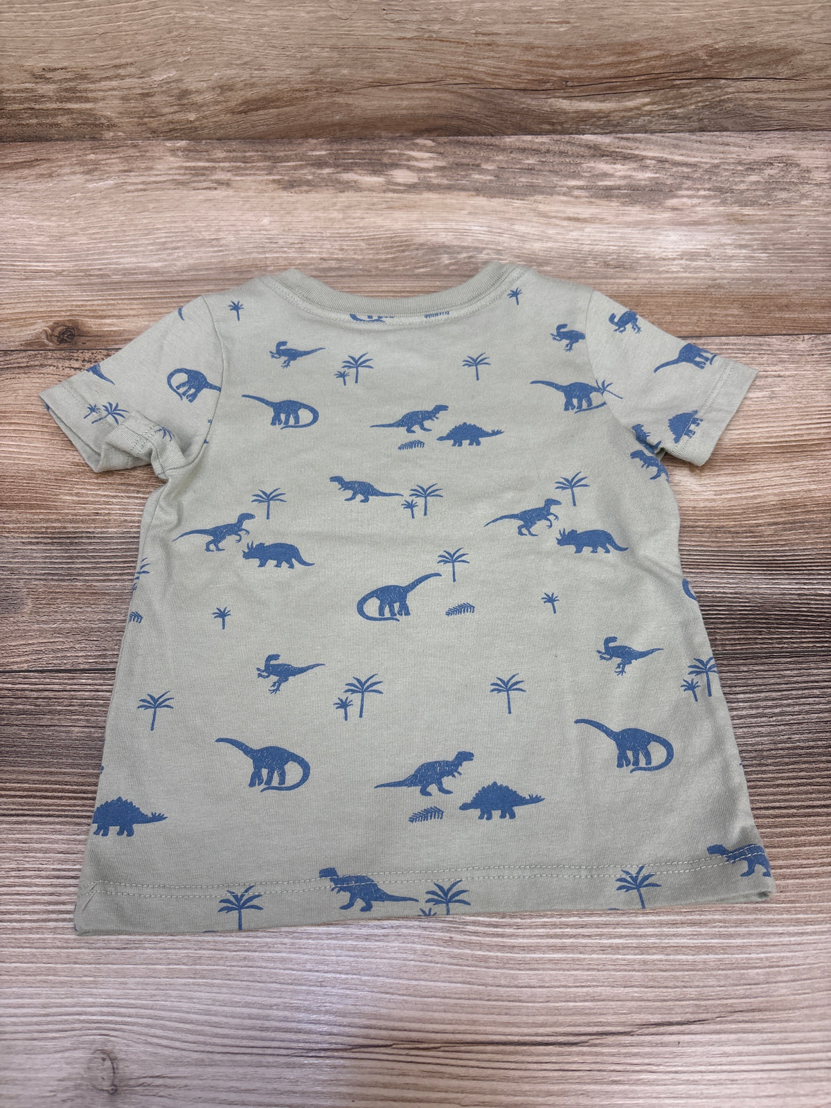 Cat & Jack Dino Shirt Green sz 12m
