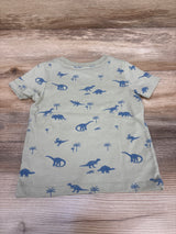 Cat & Jack Dino Shirt Green sz 12m