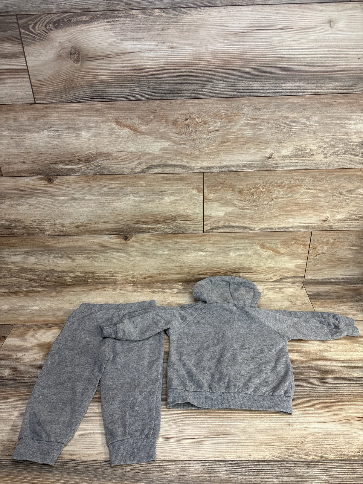 Disney Baby Mickey Mouse Full Zip Hoodie Grey sz 24m