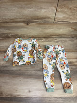 Cocomelon 2pc Pajama Set White sz 18m