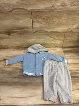 Carter's 2pc Varsity Jacket & Pants Set Blue sz 6m