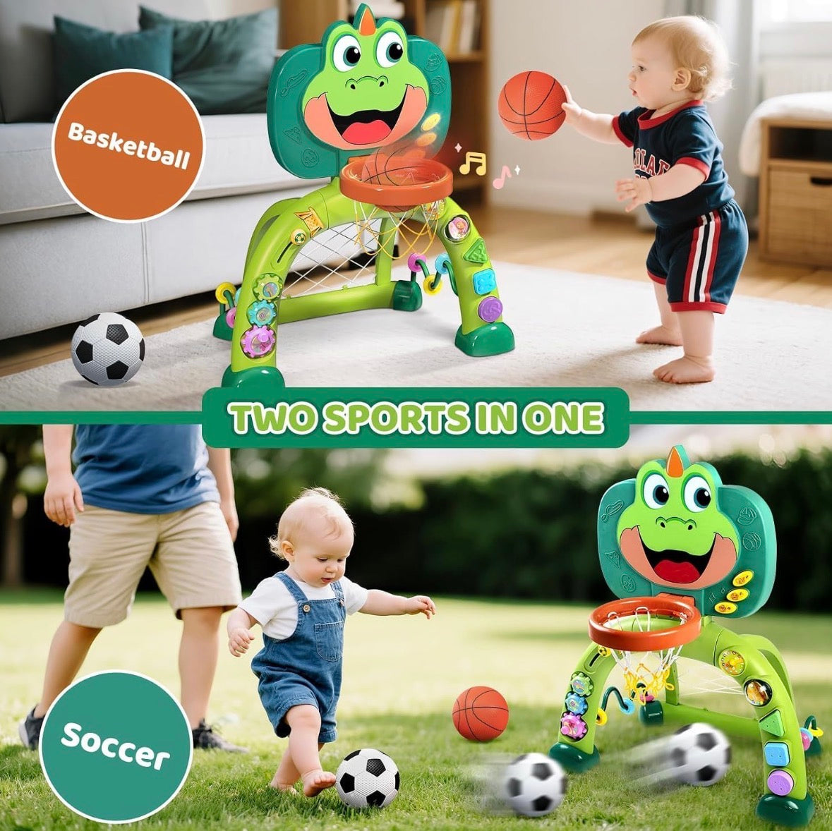 NEW Marstone Basketball Hoop/Soccer Goal Sports Frame