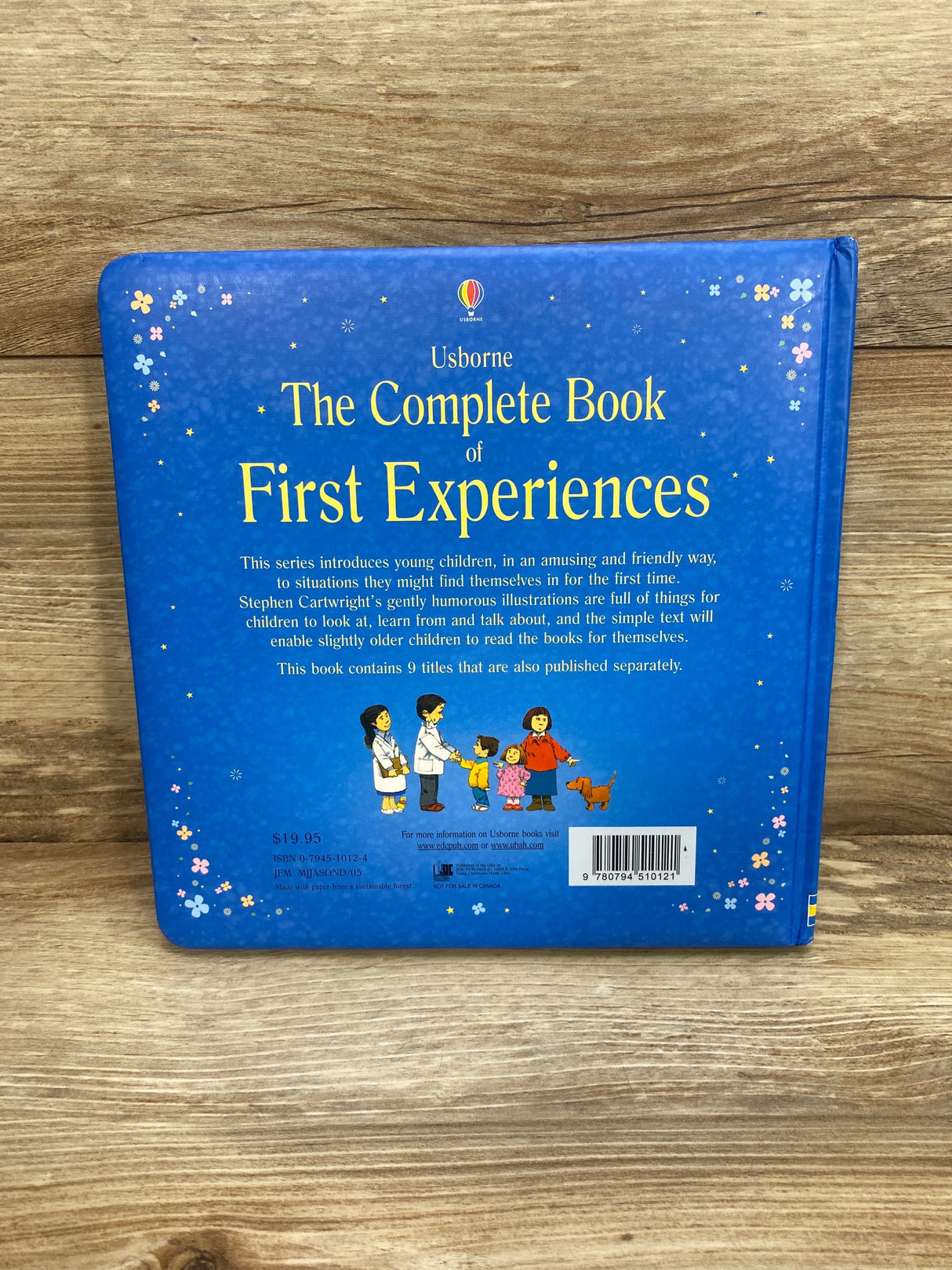 UsBorne The Complete Book of First Experiences Padded Hardcover