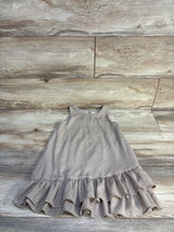 H&M Polka Dot Sleeveless Dress Brown sz 4-5T