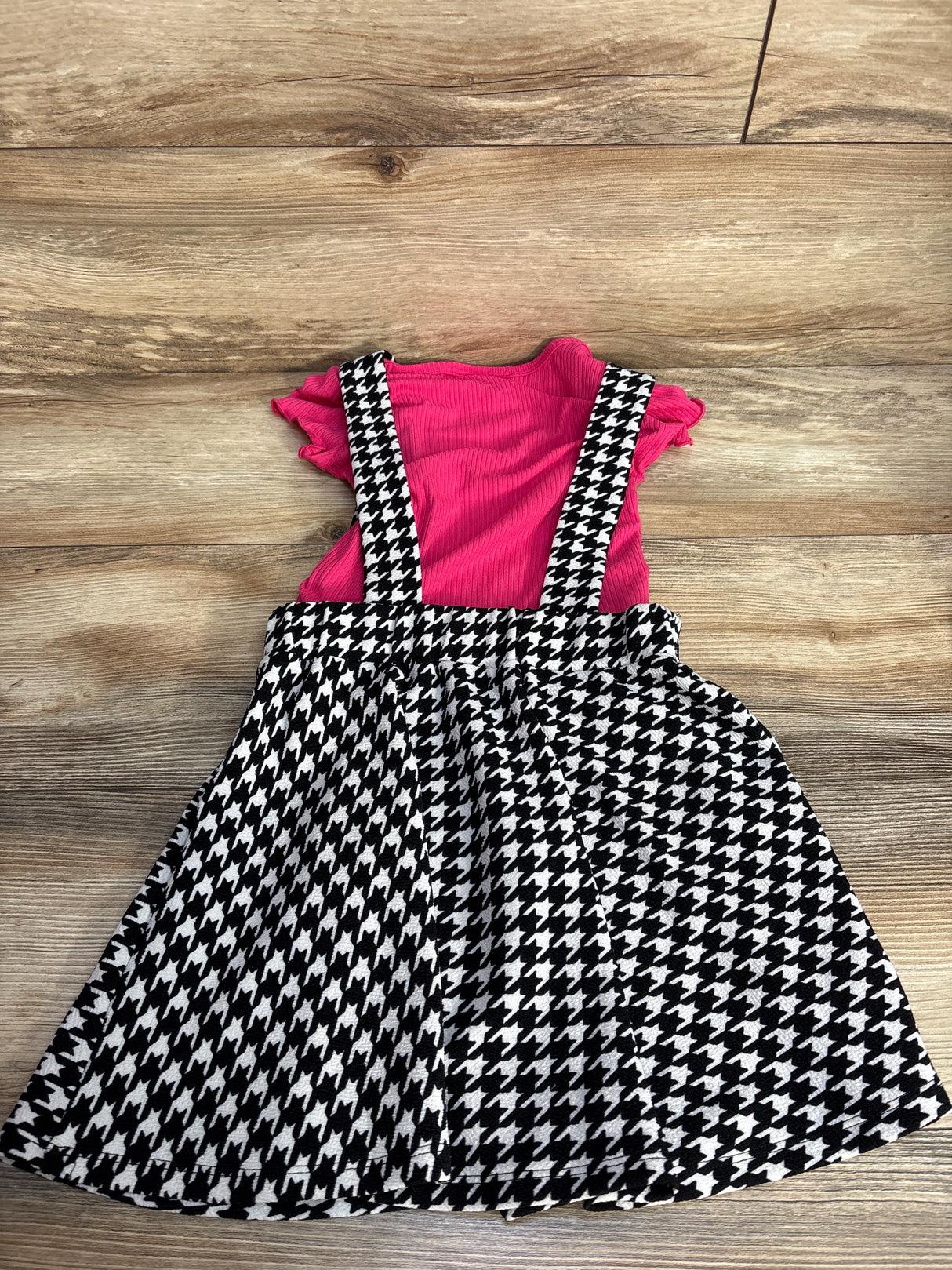 Jenna & Jessica 2pc Set Skirtall & Shirt Pink sz 4T