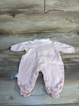 WRKEKC Embroidered Footed Coverall Pink sz 3m