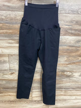 Old Navy Maternity Full Panel Pixie Ankle Pants Black sz XS