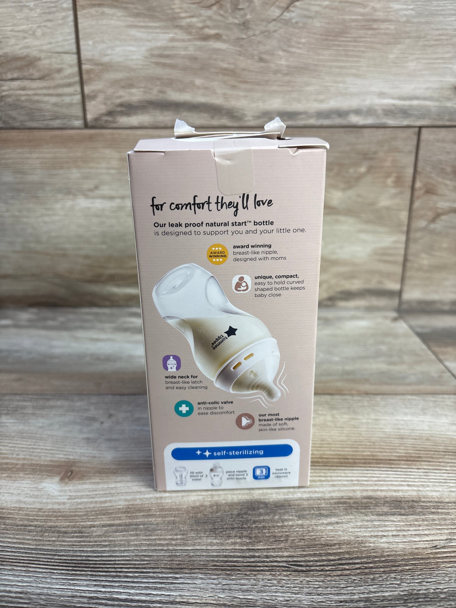 NEW Tommee Tippee Natural Start 11oz Bottle with Medium Flow + Thicker Feed Nipples