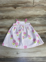 Zara Floral Sleeveless Dress Pink sz 18-24m