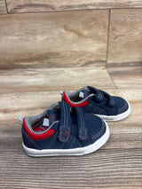 Stride Rite Logan Double Strap Sneakers Navy sz 4c