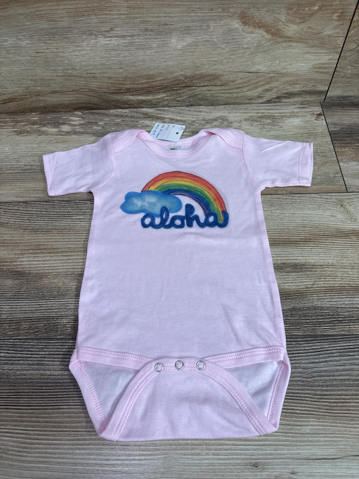 NEW Laughing Giraffe Aloha Bodysuit Pink sz 6-12m