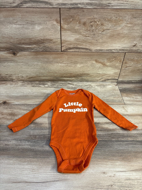 Old Navy Little Pumpkin Bodysuit Orange sz 12-18m - Me n Mommy To Be
