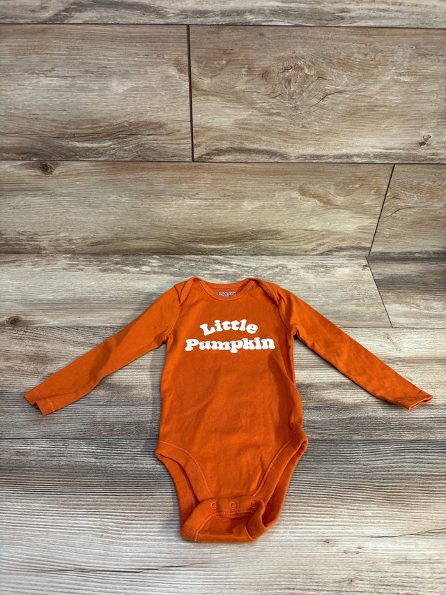 Old Navy Little Pumpkin Bodysuit Orange sz 12-18m - Me n Mommy To Be