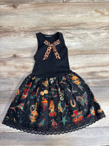 Paper Doll Prod Tattoo Flash Tank Dress Black sz 4T
