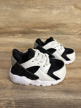 Nike Huarache Run TD 'Black White' Sneakers sz 3c