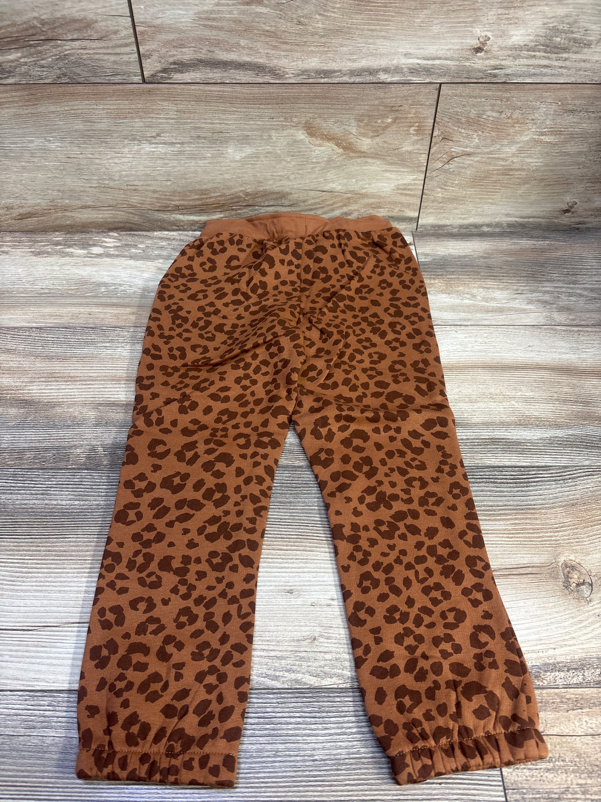 NEW Okie Dokie Leopard Print Joggers Brown sz 5T