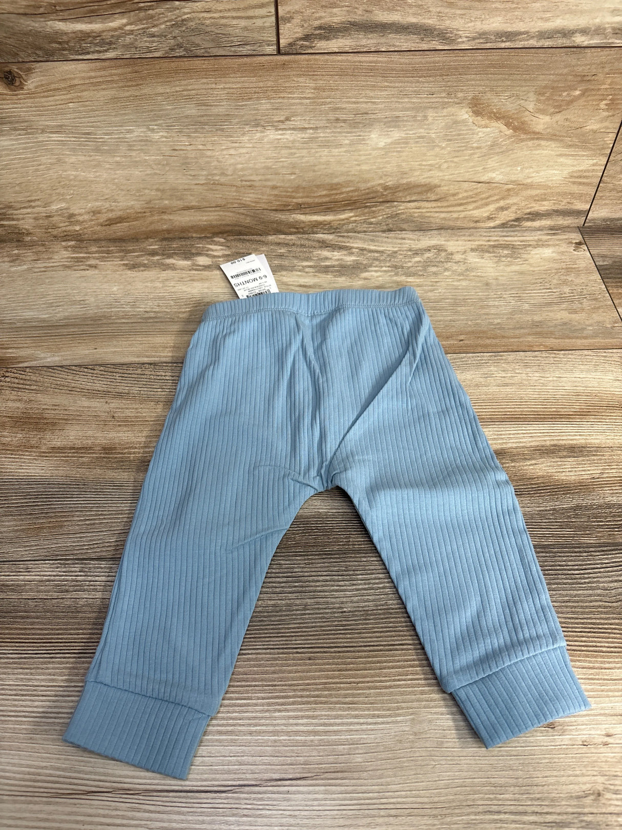 NEW First Impressions Ribbed Leggings Blue sz 6-9