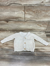 Cat & Jack Knit Cardigan Sweater Cream sz 3-6m