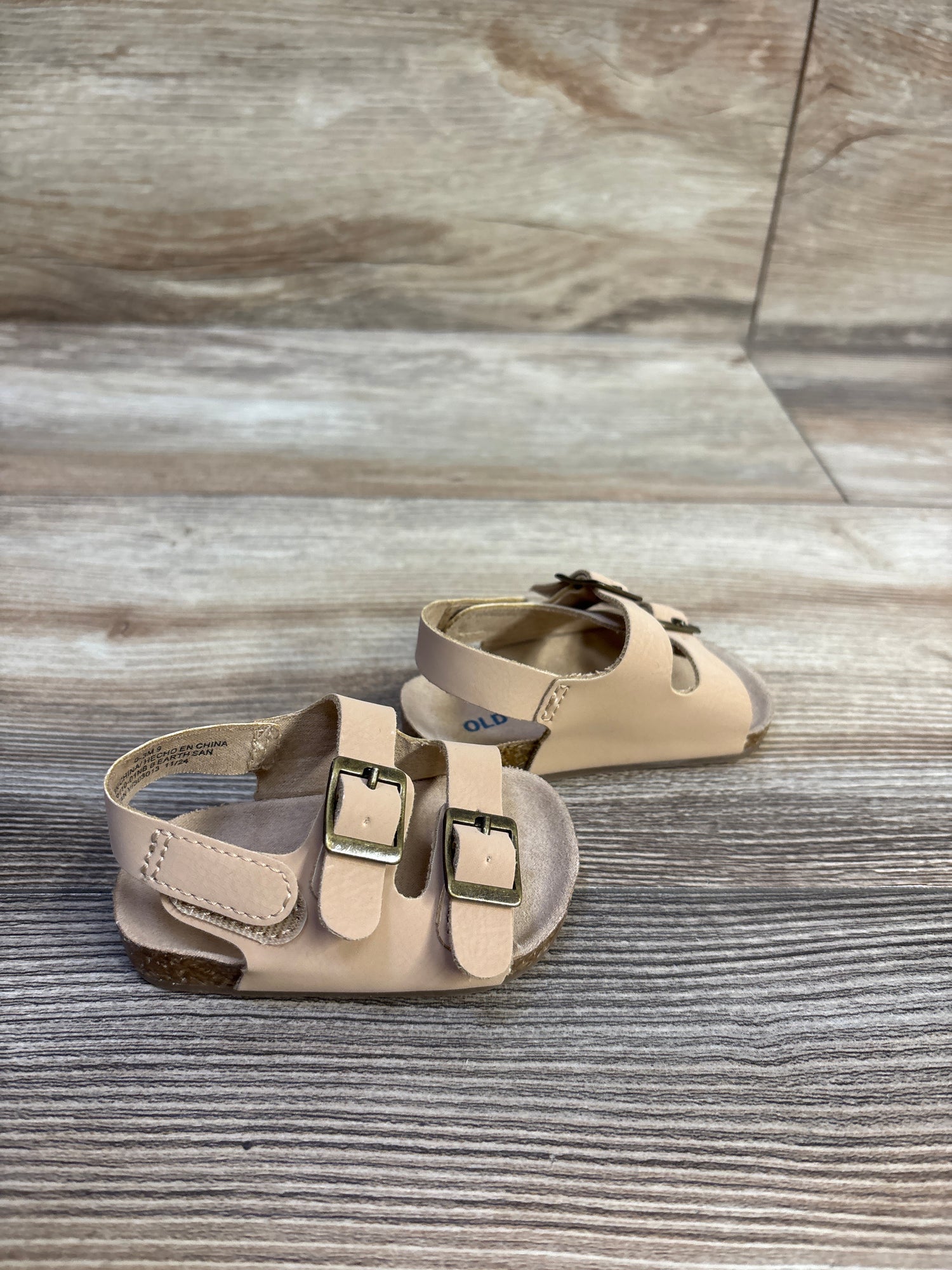 Old Navy Double-Buckle Sandals Tan sz 1c 0-3m