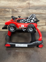 Baby Joy 4-in-1 Foldable Baby Activity Racecar Walker Red