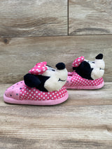 Disney Minnie Mouse Slippers Pink Sz 9c/10c