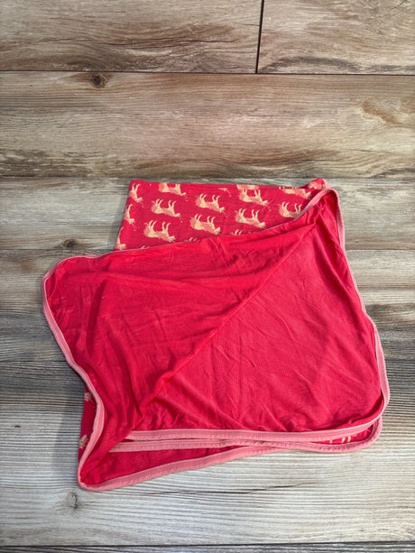 Kickee Pants Swaddle Blanket in Pink Unicorns One Size - Me n Mommy To Be
