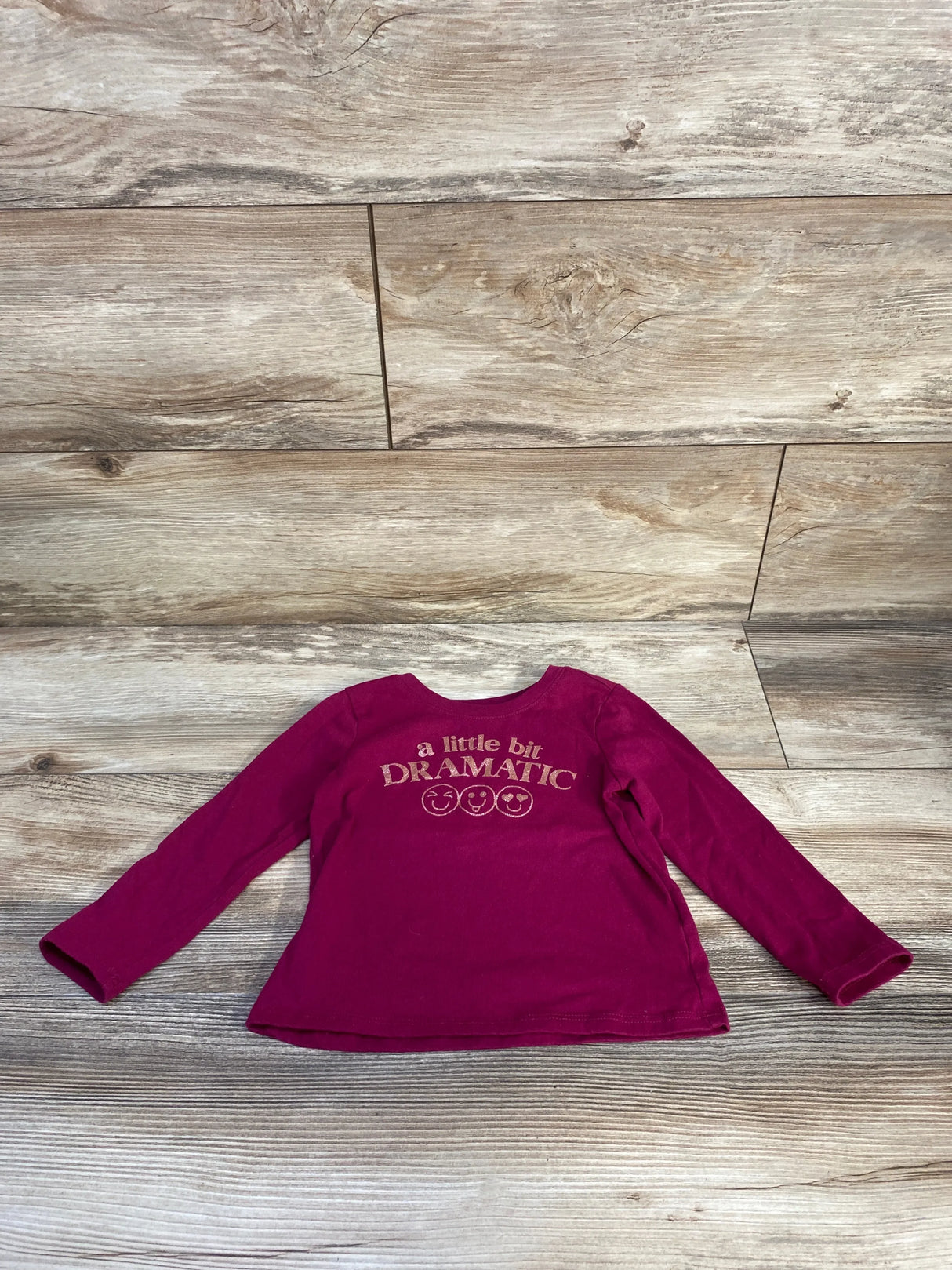 Children's Place Shirt Maroon sz 18-24m