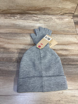 NEW Levi's 2pc Knit Hat & Gloves Grey OSFM