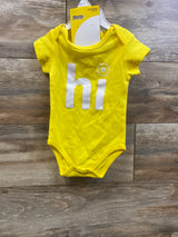 NEW M&Ms 2pc Hi Bodysuit & Socks Set Yellow sz 12m