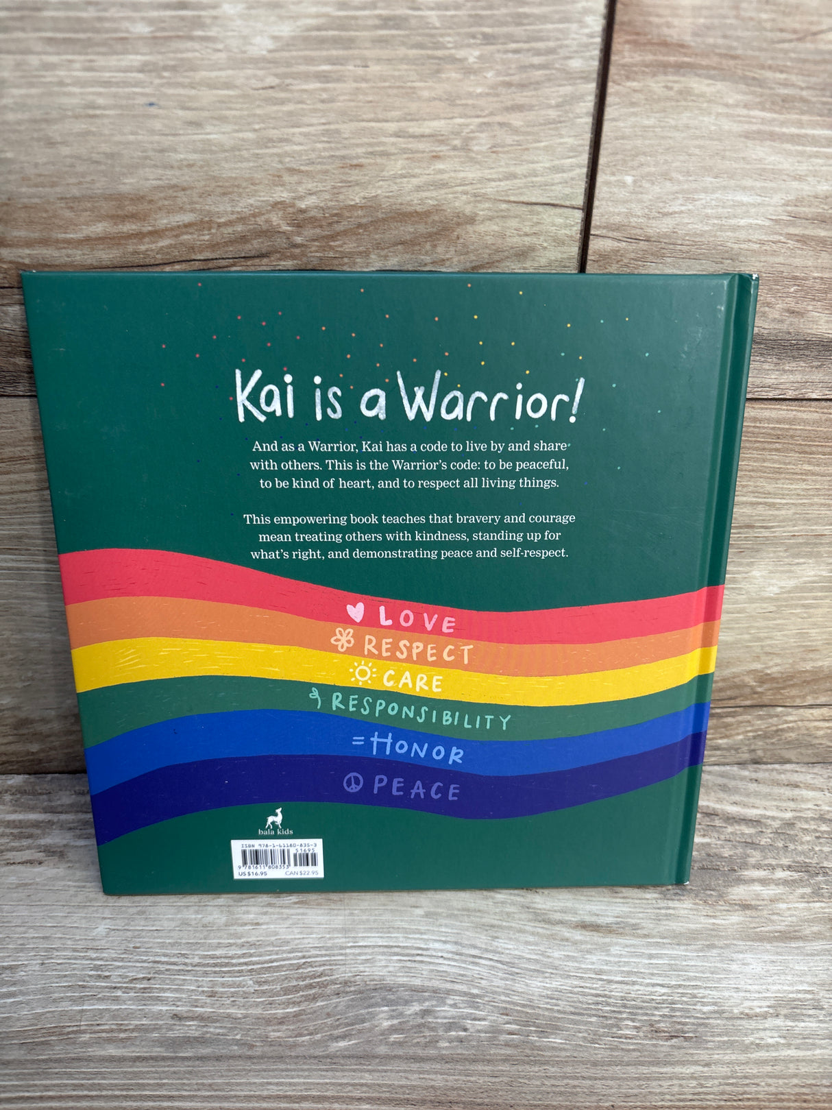 The Warrior's Code And How I Live It Every Day Hardcover Book