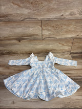 Monica & Andy Menorah Print Ruffled Dress sz 2T