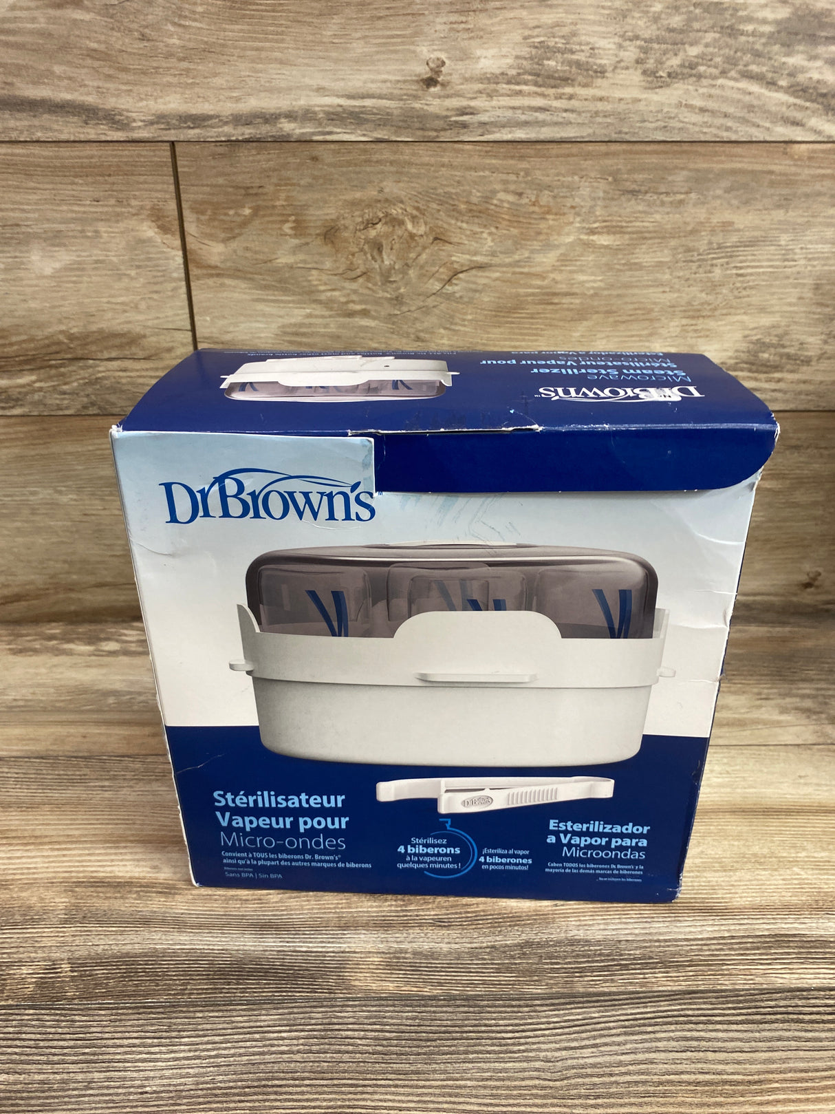 NEW Dr. Brown's Microwave Steam Sterilizer