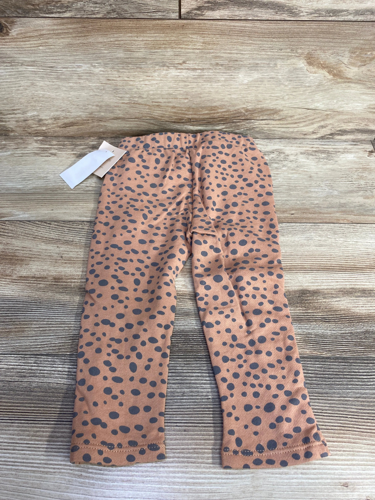 NEW Grayson Mini Leopard Print Drawstring Pants Brown sz 2T