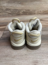 Nike Air More Uptempo TD 'Coconut Milk Team Gold' Sneakers sz 4c