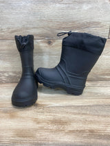 Wonder Nation Removable Liners Waterproof Snow Boots Black Sz 8c