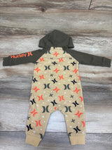 Hurley Hooded Coverall Green sz 6m